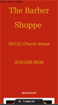 Mobile Screenshot of barbershoppeonchurch.com