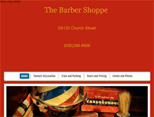 Tablet Screenshot of barbershoppeonchurch.com